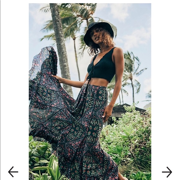 NEW Free People ONE Printed Cypress Skirt Size XXS - Picture 1 of 4